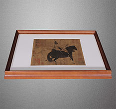 合阳书画装裱配框服务案例